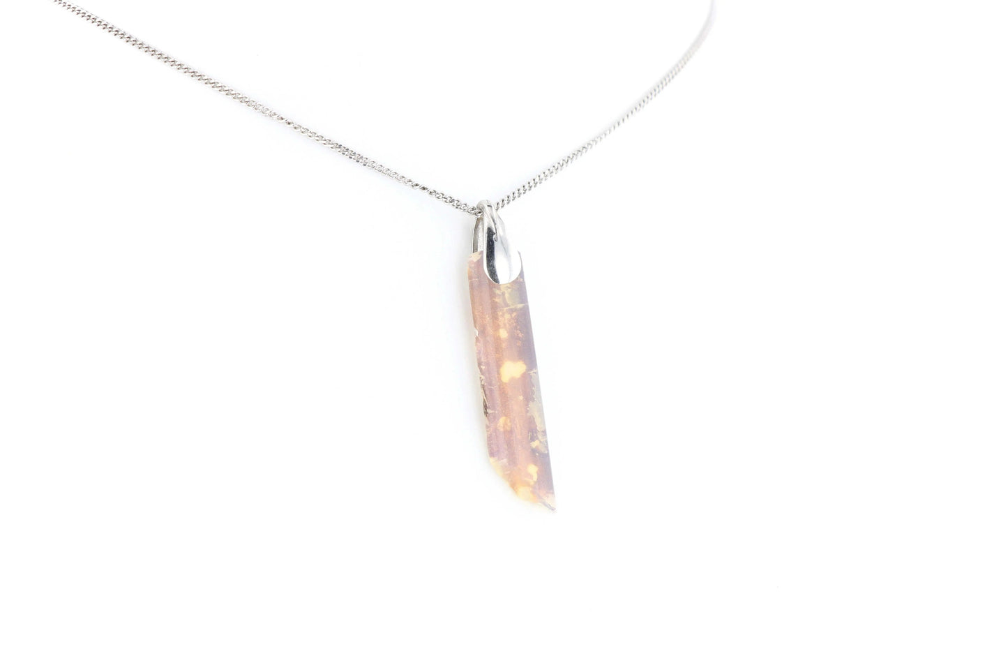 Pendentif Opale Bois Fossile 12 La Taillerie