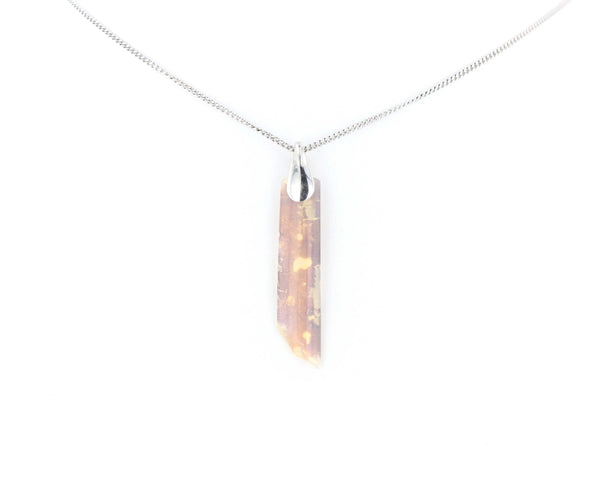 Pendentif Opale Bois Fossile 12 La Taillerie
