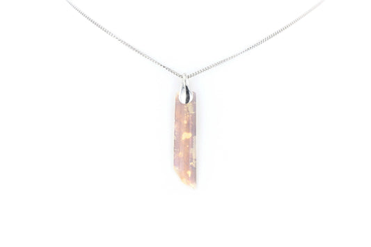 Pendentif Opale Bois Fossile 12 La Taillerie