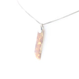 Pendentif Opale Bois Fossile 12 La Taillerie