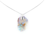 Pendentif Opale Bois Fossile 13 La Taillerie