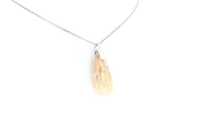 Pendentif Opale Bois Fossile 17 La Taillerie