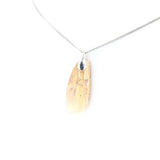 Pendentif Opale Bois Fossile 17 La Taillerie