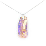 Pendentif Opale Bois Fossile 19 La Taillerie
