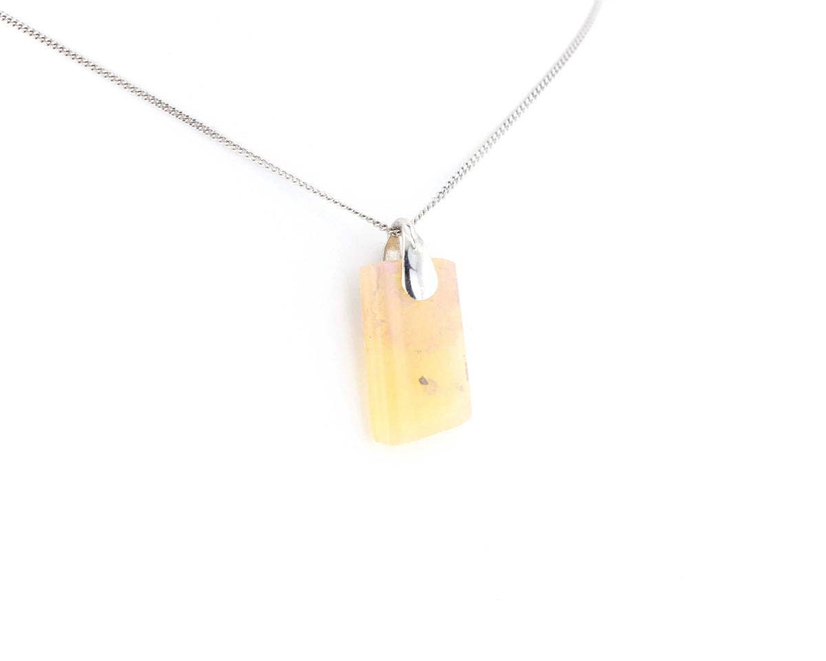 Pendentif Opale Bois Fossile 20 La Taillerie