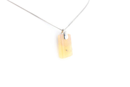 Pendentif Opale Bois Fossile 20 La Taillerie
