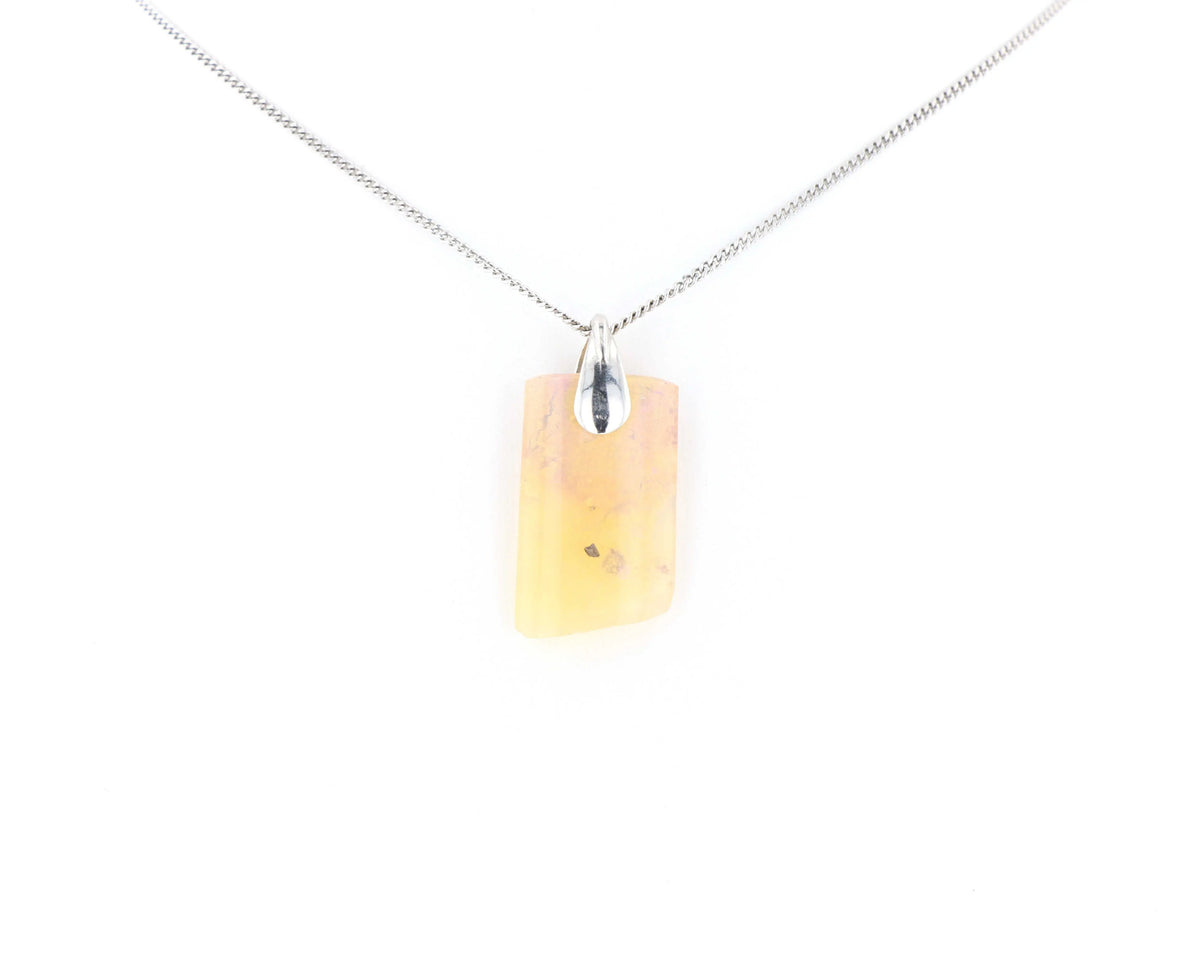 Pendentif Opale Bois Fossile 20 La Taillerie