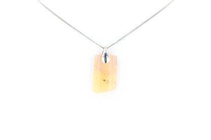 Pendentif Opale Bois Fossile 20 La Taillerie