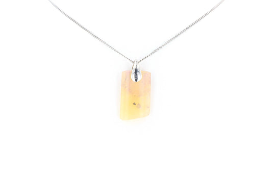 Pendentif Opale Bois Fossile 20 La Taillerie