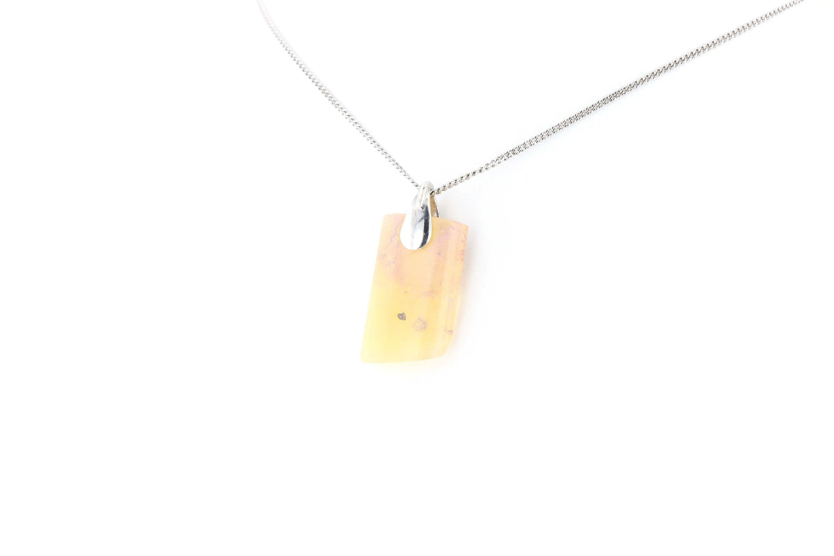 Pendentif Opale Bois Fossile 20 La Taillerie