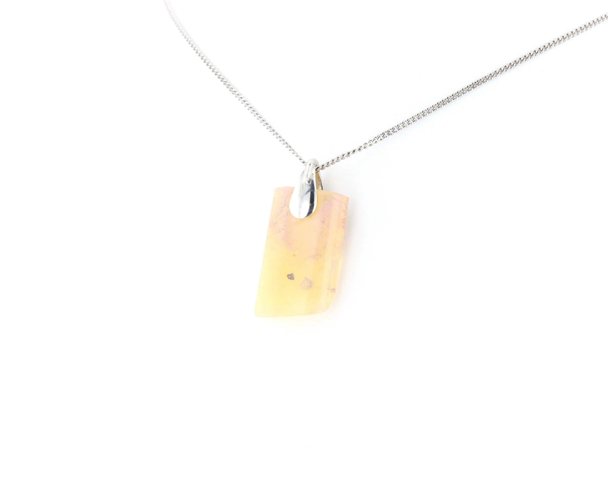 Pendentif Opale Bois Fossile 20 La Taillerie