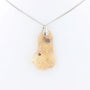 Pendentif Opale Bois Fossile 4 La Taillerie