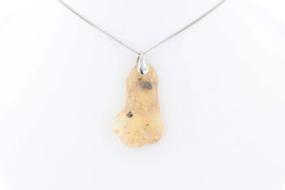 Pendentif Opale Bois Fossile 4 La Taillerie