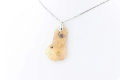 Pendentif Opale Bois Fossile 4 La Taillerie