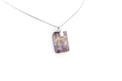 Pendentif Opale Bois Fossile 6 La Taillerie