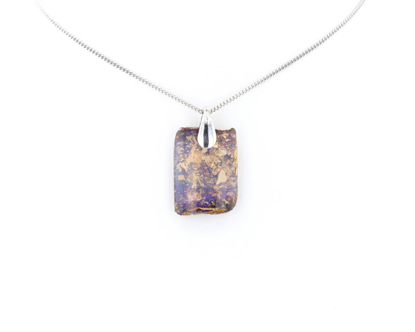 Pendentif Opale Bois Fossile 6 La Taillerie
