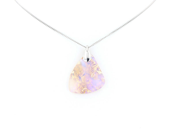 Pendentif Opale Bois Fossile 7 La Taillerie
