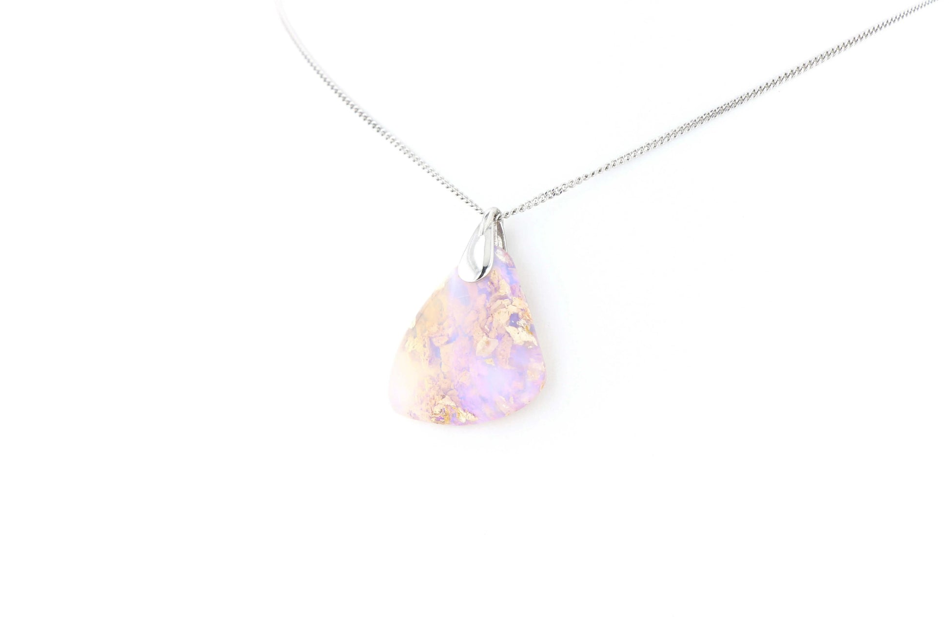 Pendentif Opale Bois Fossile 7 La Taillerie