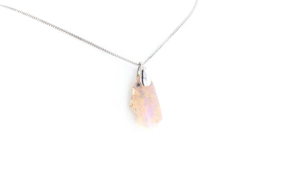 Pendentif Opale Bois Fossile 9 La Taillerie