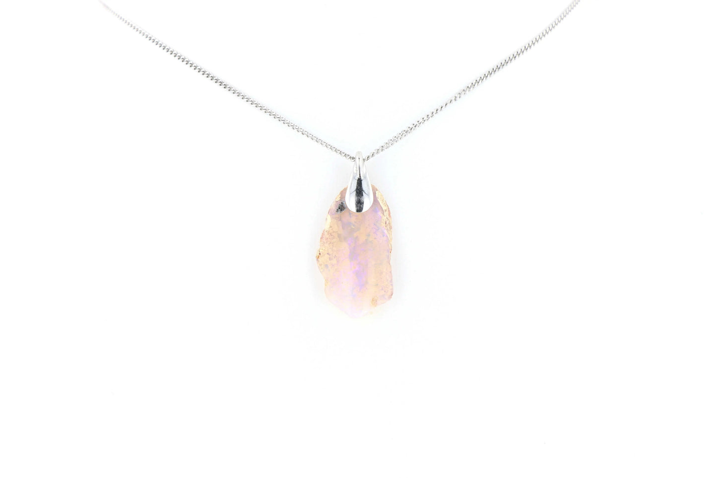 Pendentif Opale Bois Fossile 9 La Taillerie