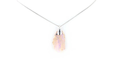 Pendentif Opale Bois Fossile 9 La Taillerie