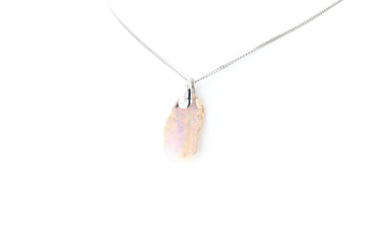 Pendentif Opale Bois Fossile 9 La Taillerie